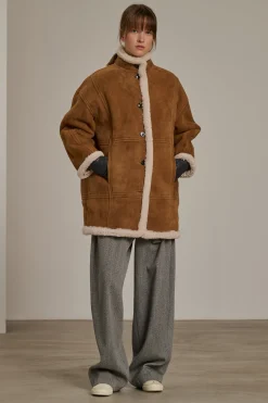 Best Soeur manteau verbier miel