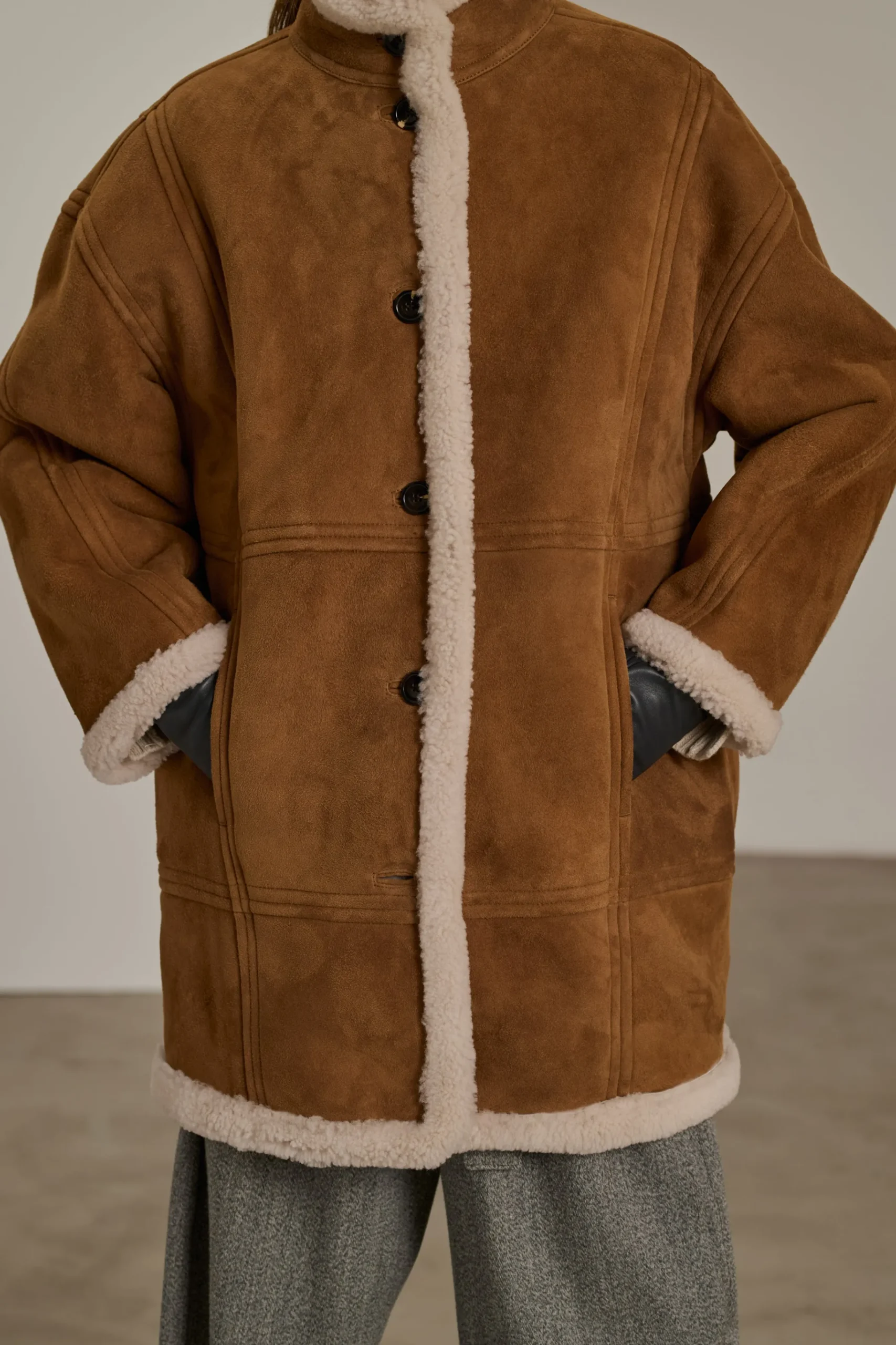 Best Soeur manteau verbier miel