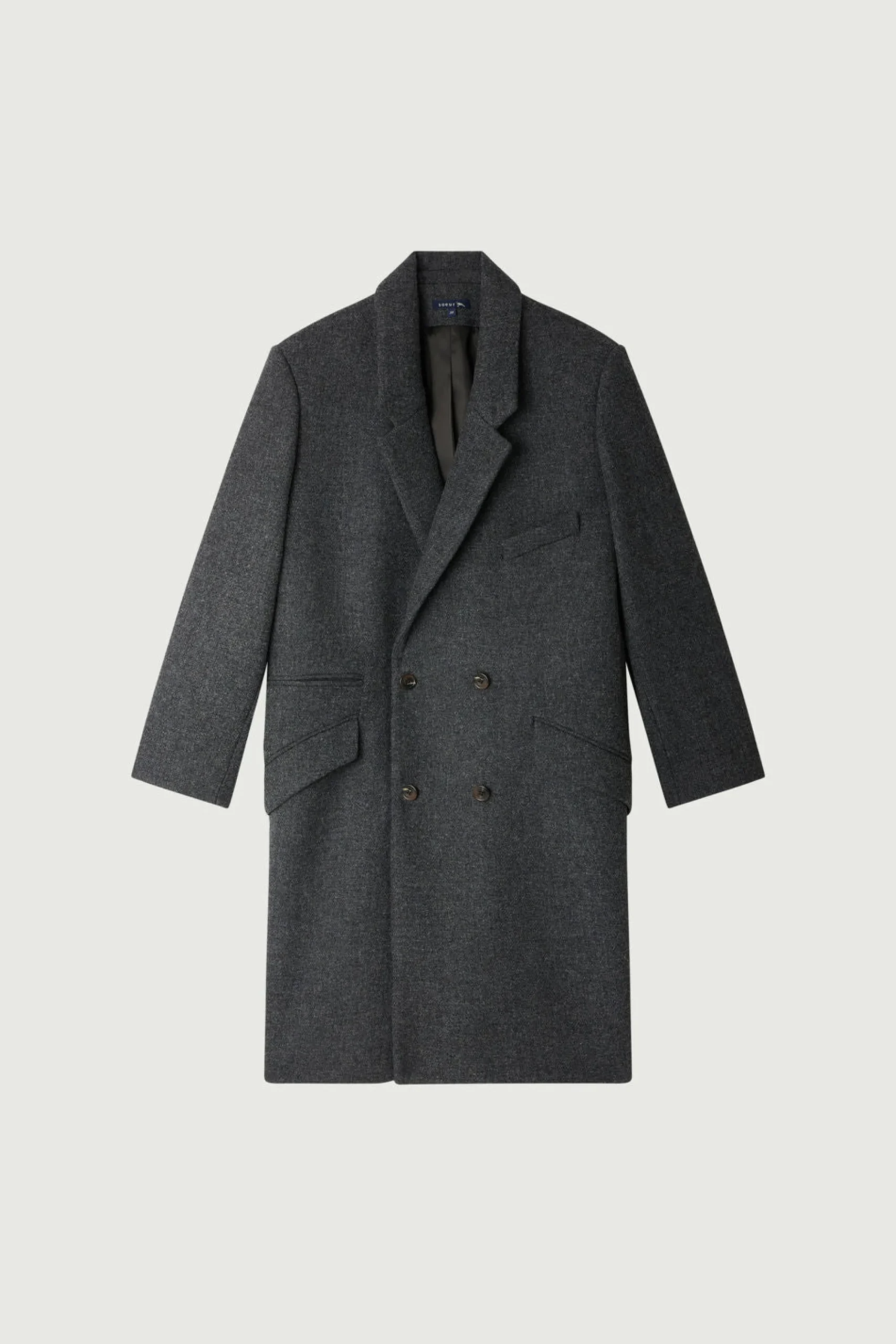 Hot Soeur manteau wadden grischinéfoncé