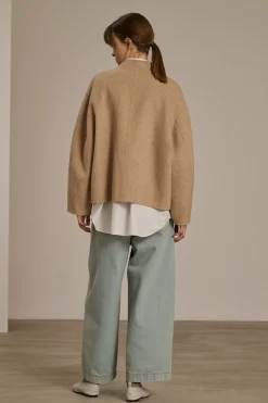 New Soeur manteau windsor beigechiné