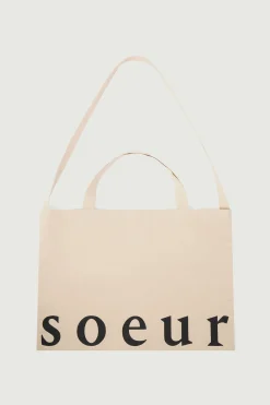 Sale Soeur maxi tote bag écru
