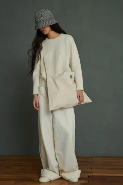 Sale Soeur maxi tote bag écru