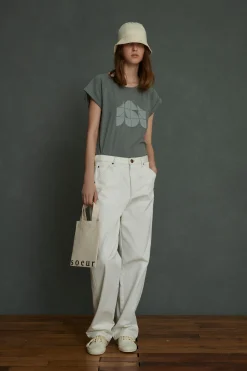 Best Soeur mini tote bag écru