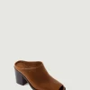Clearance Soeur mules down honey
