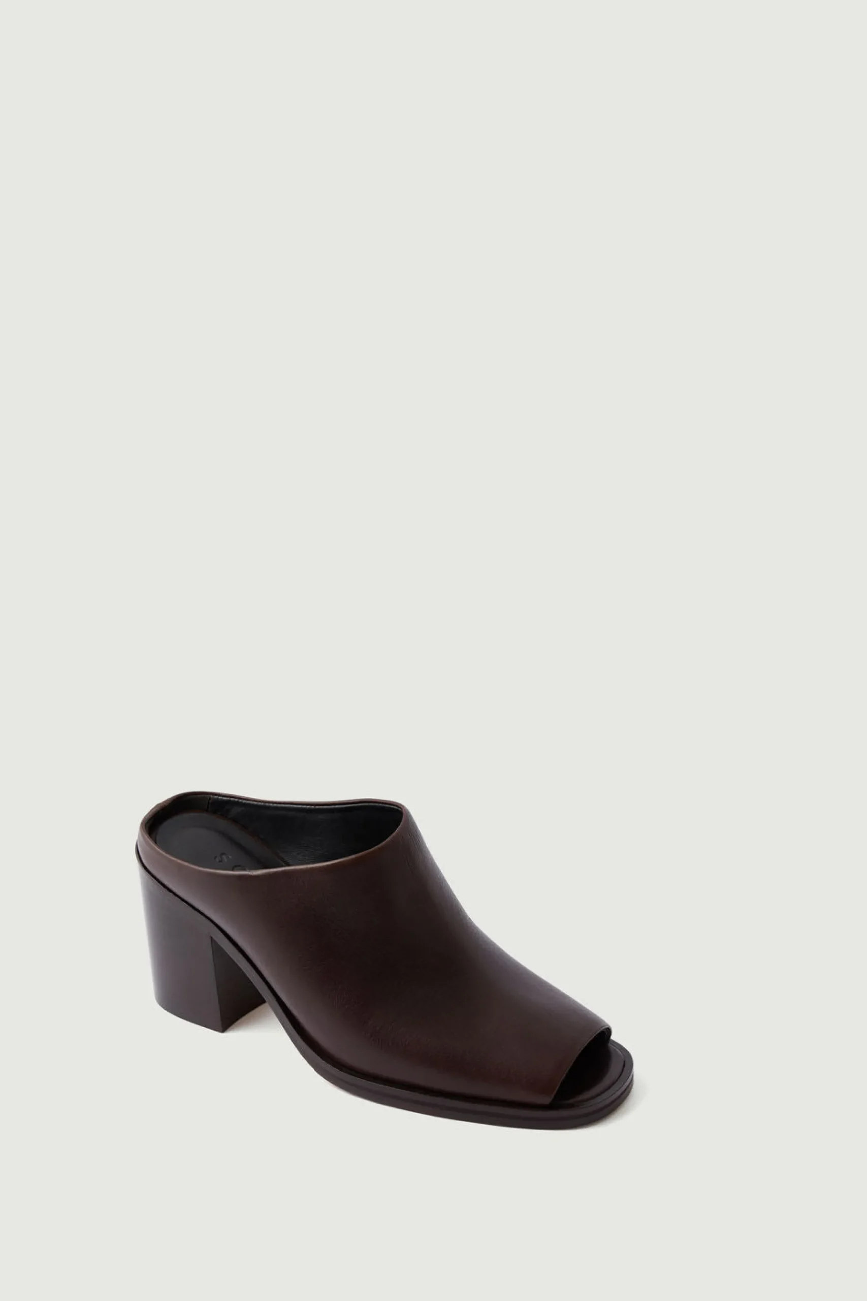 Sale Soeur mules down marronfoncé