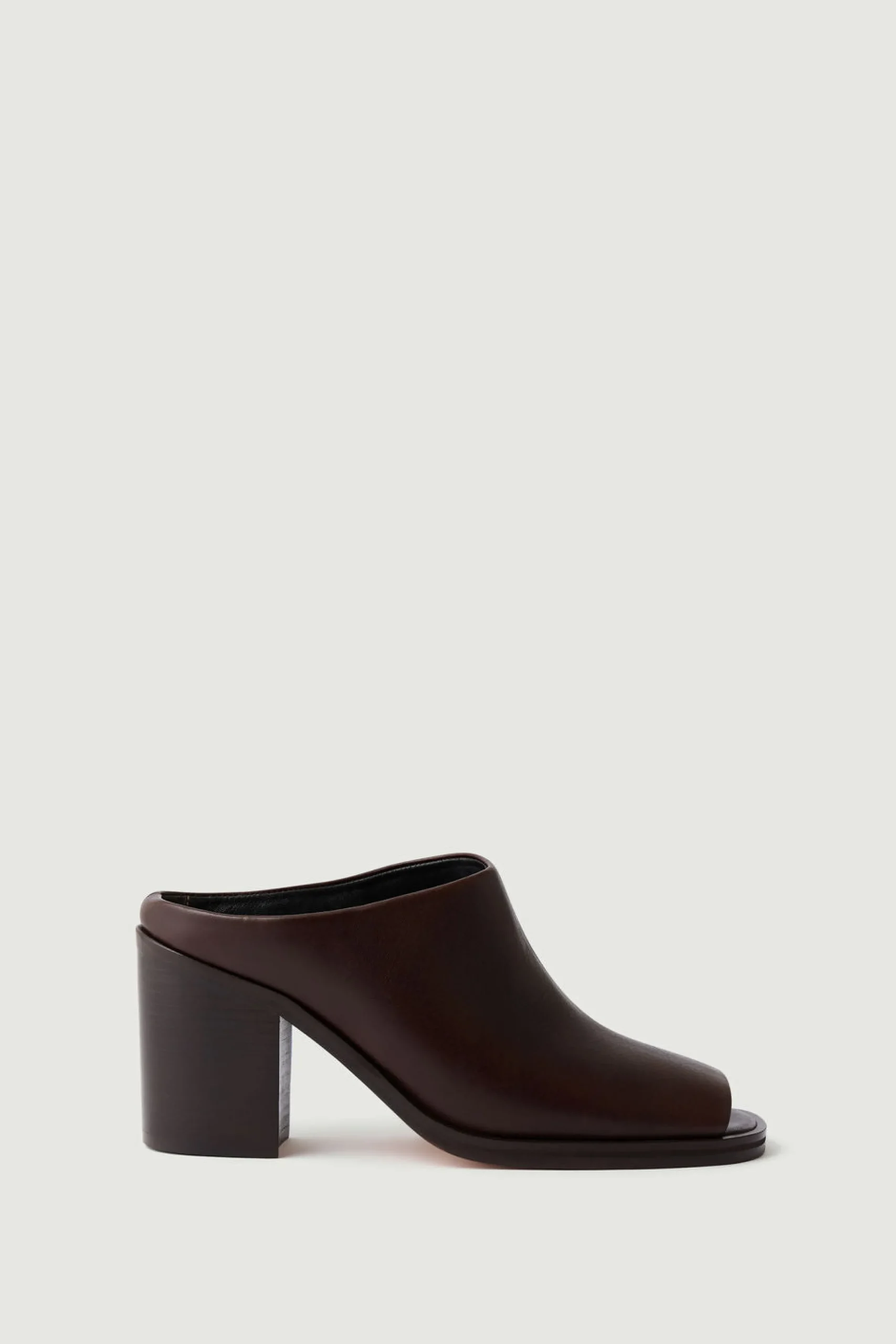Sale Soeur mules down marronfoncé