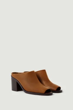 Clearance Soeur mules down honey