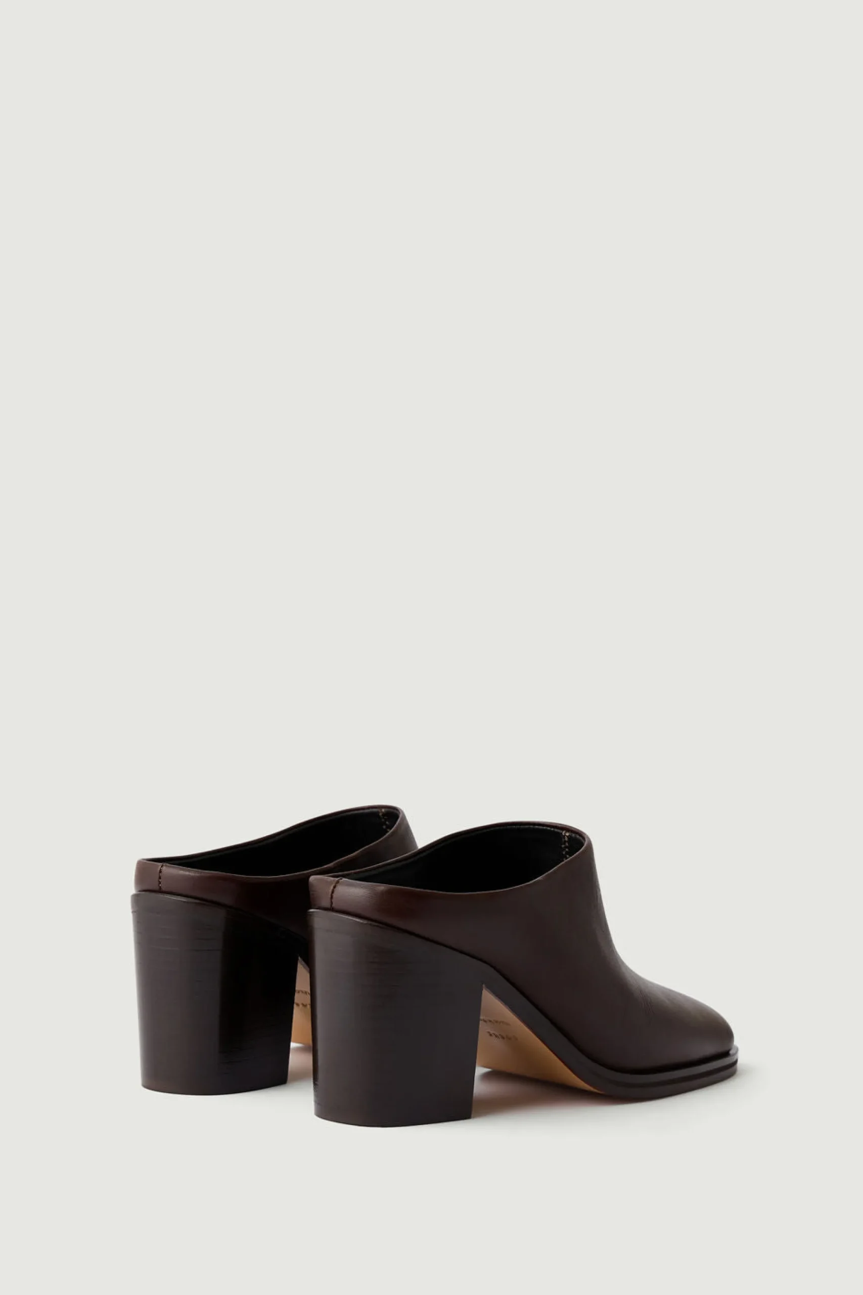 Sale Soeur mules down marronfoncé