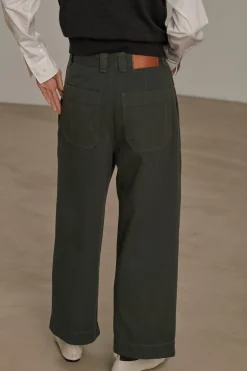 New Soeur pantalon boy bleugris