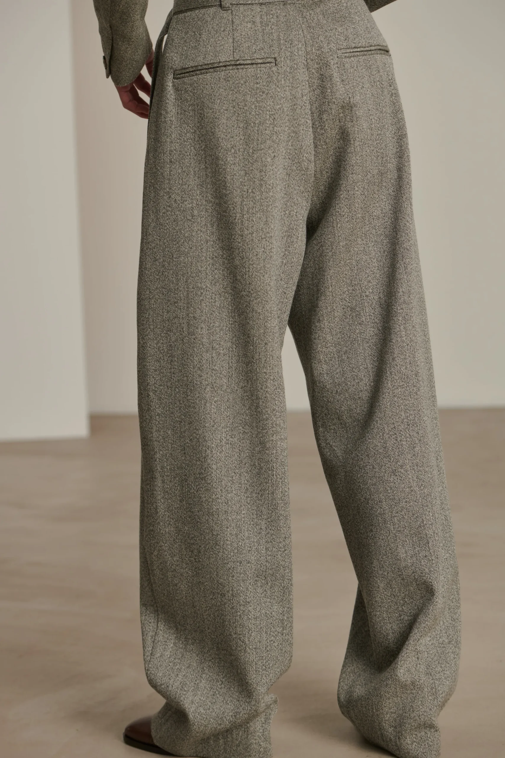 Online Soeur pantalon cole grischiné
