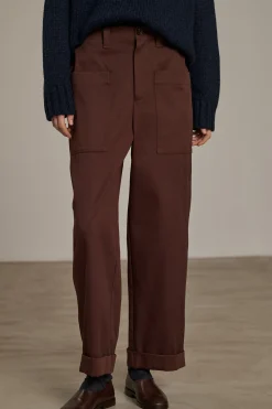 Sale Soeur pantalon thabor brique