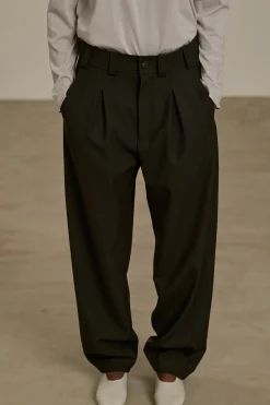 Online Soeur pantalon timon kakifoncé