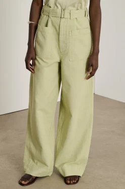 Sale Soeur pantalon vagabond sauge