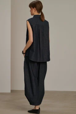 New Soeur pantalon vernon bleu/noir