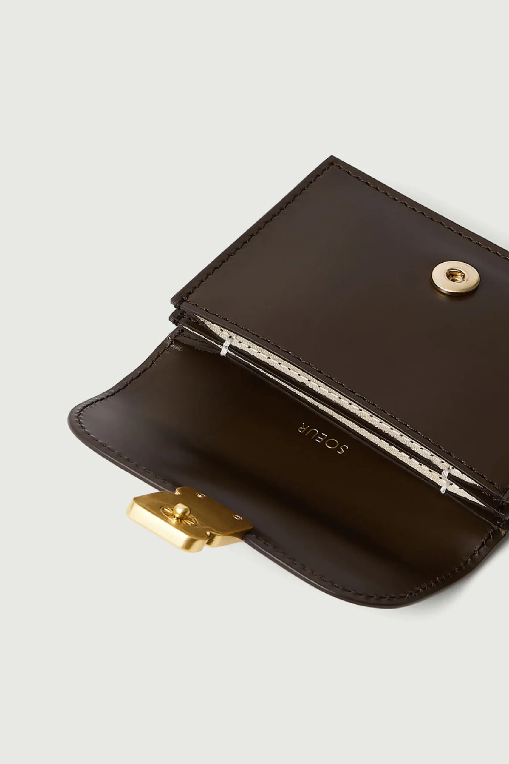 Outlet Soeur porte-cartes aube taupe