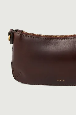 Discount Soeur porte-monnaie cosmos marron