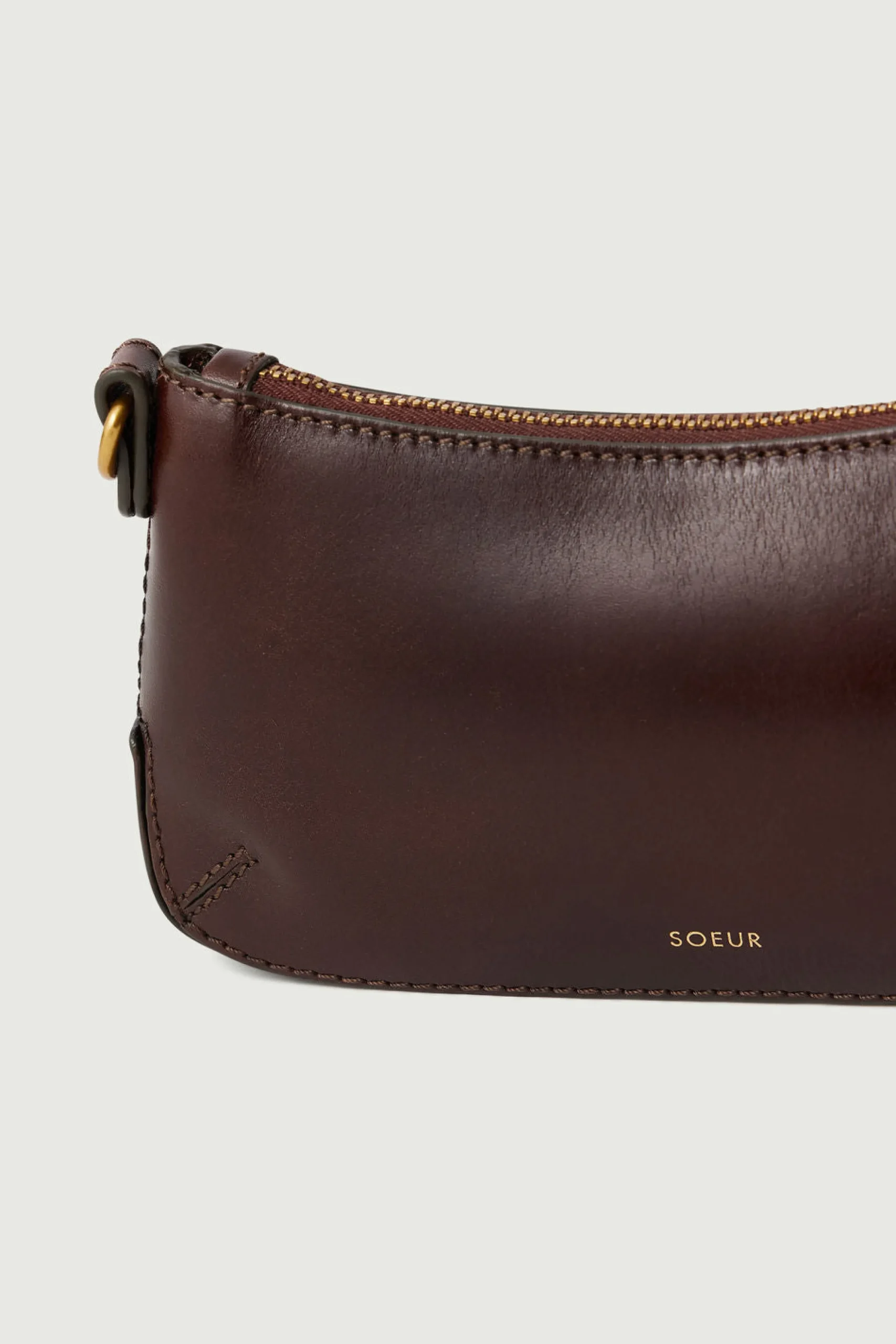 Discount Soeur porte-monnaie cosmos marron