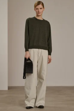 Hot Soeur pull ace kaki