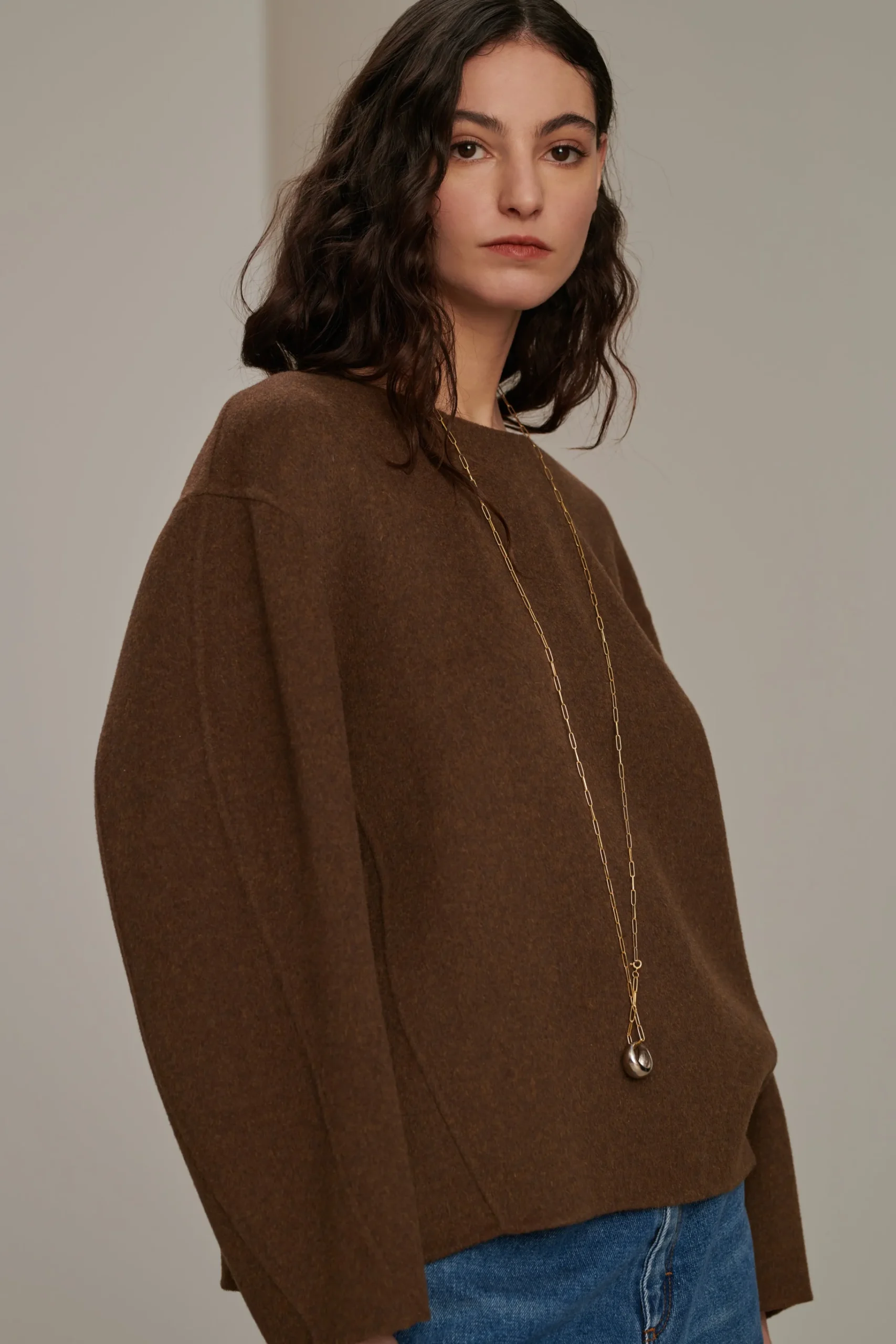 Online Soeur pull amedee noisettechiné
