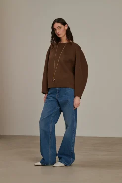 Online Soeur pull amedee noisettechiné