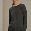 Sale Soeur pull australie grischiné