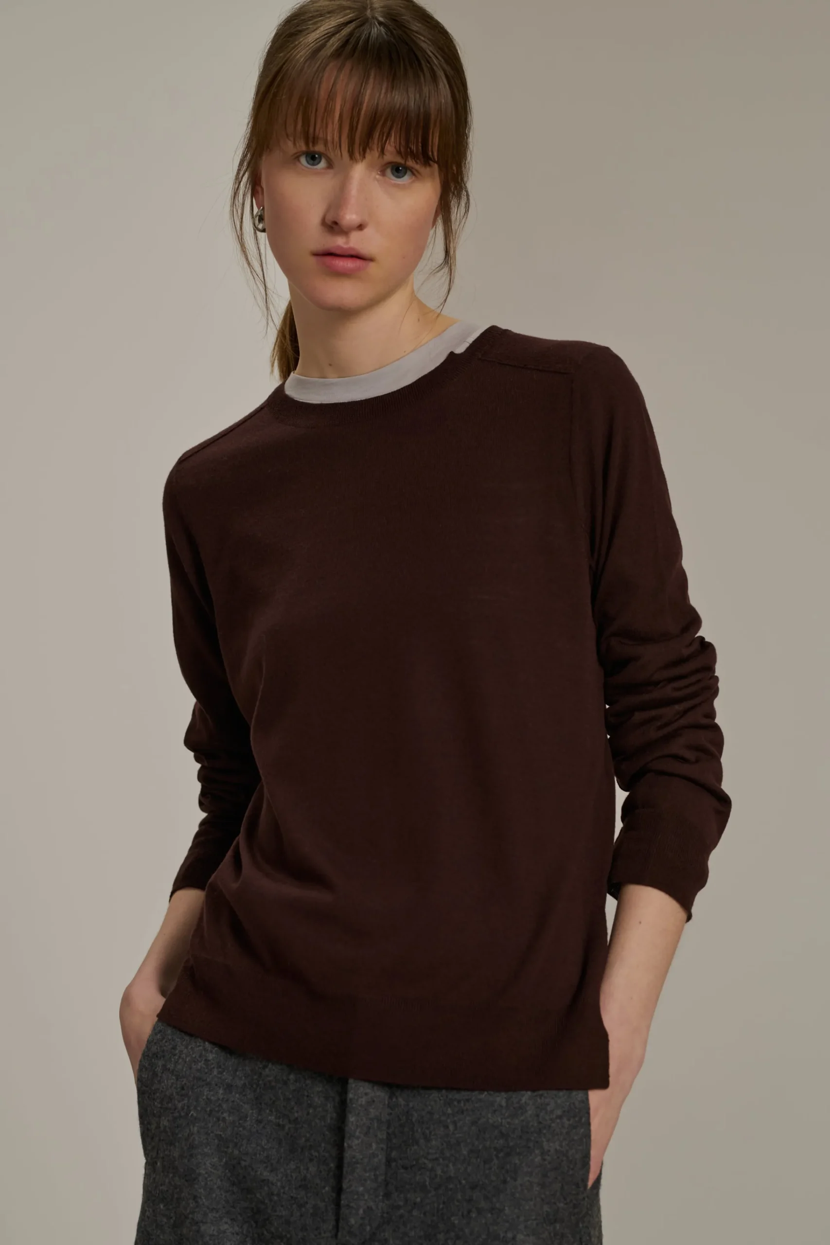 Hot Soeur pull australie chocolat