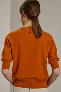 Fashion Soeur pull baie orange