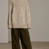 New Soeur pull basque gris/écru