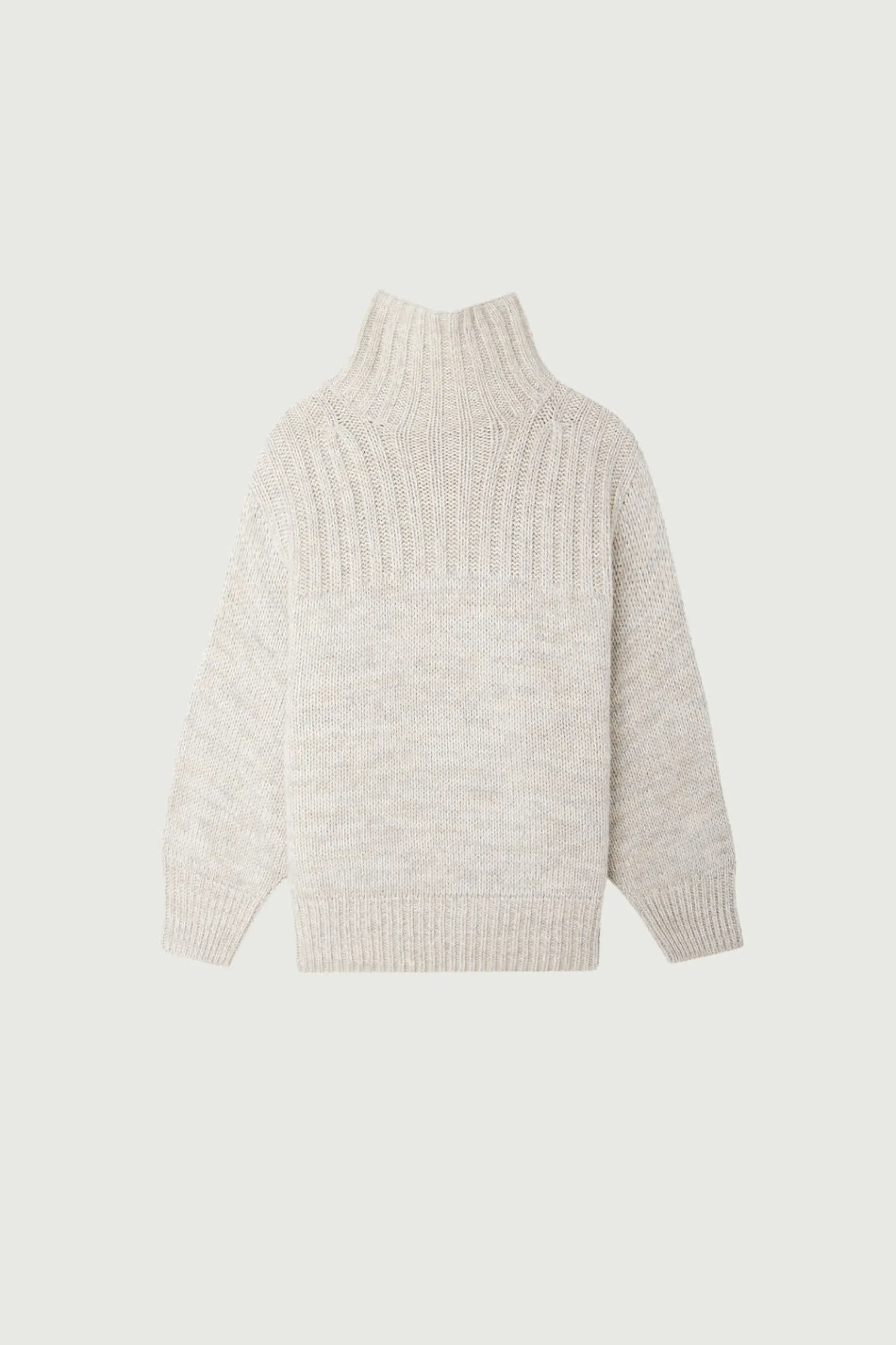 New Soeur pull basque gris/écru