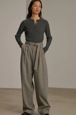 Sale Soeur pull buffalo grischiné