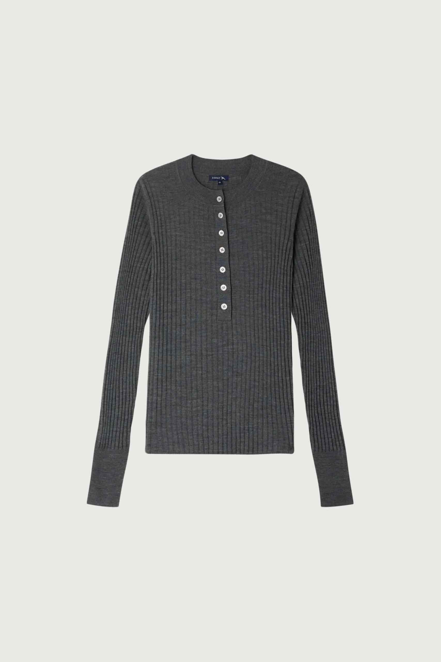 Sale Soeur pull buffalo grischiné
