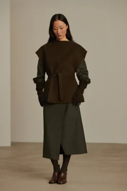 Fashion Soeur pull ciel kakimilitaire