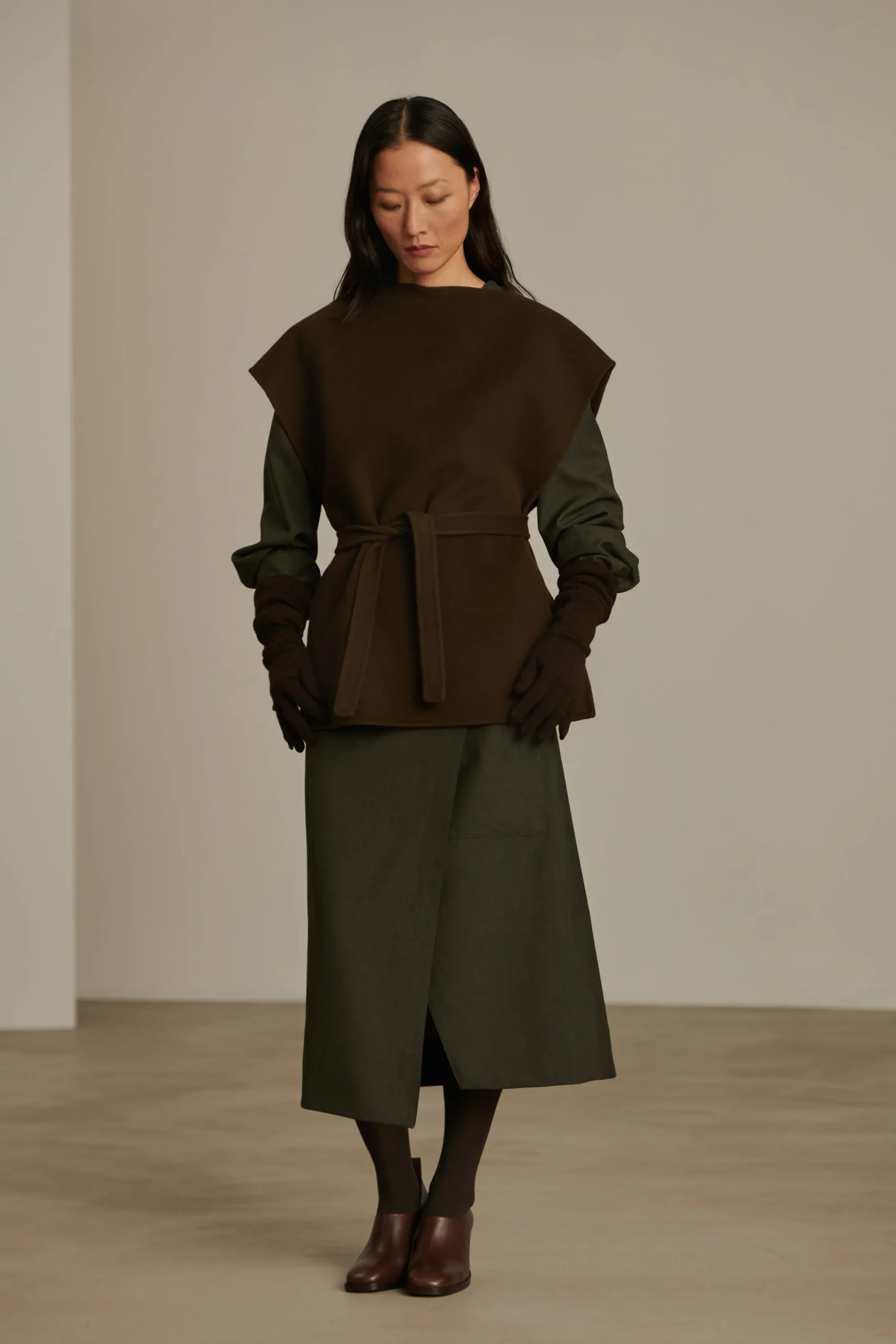 Fashion Soeur pull ciel kakimilitaire