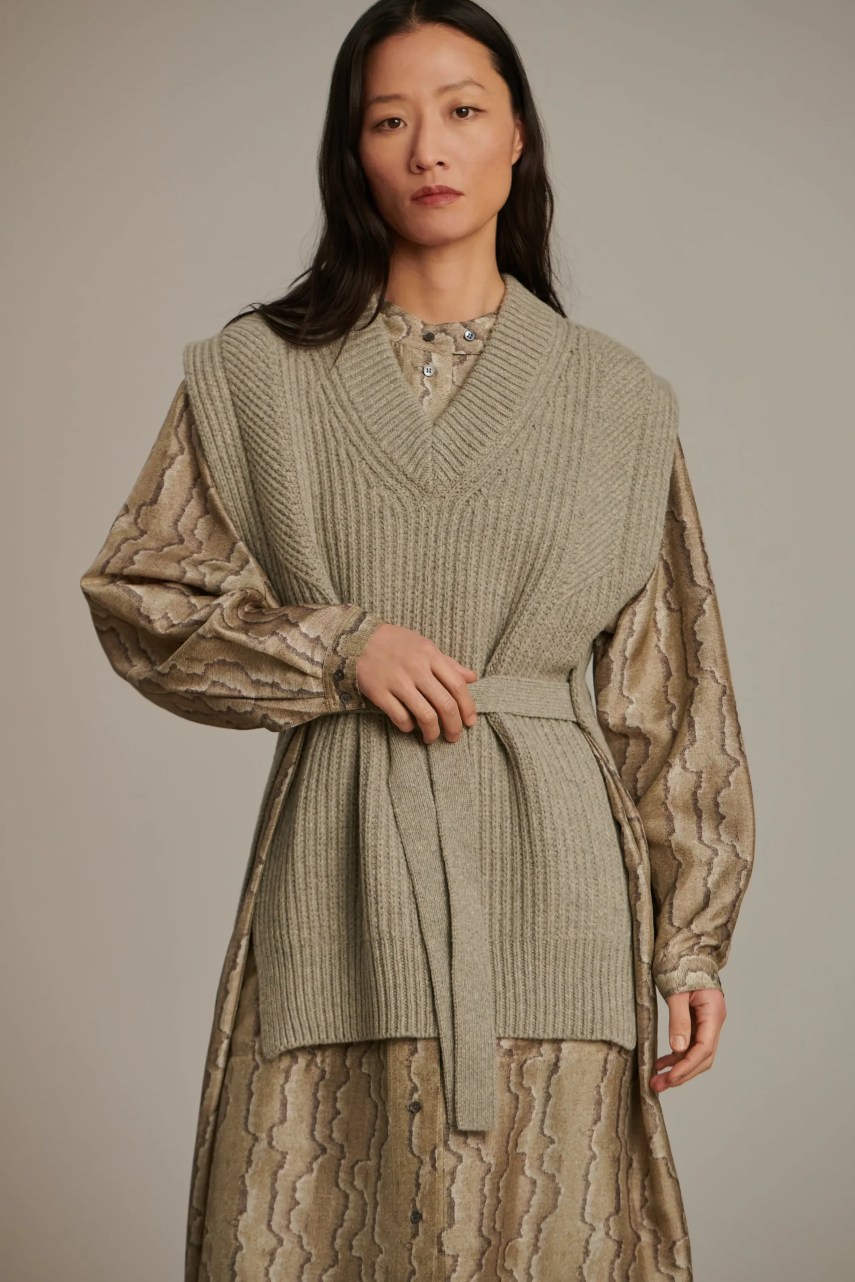 Hot Soeur pull costa grischiné