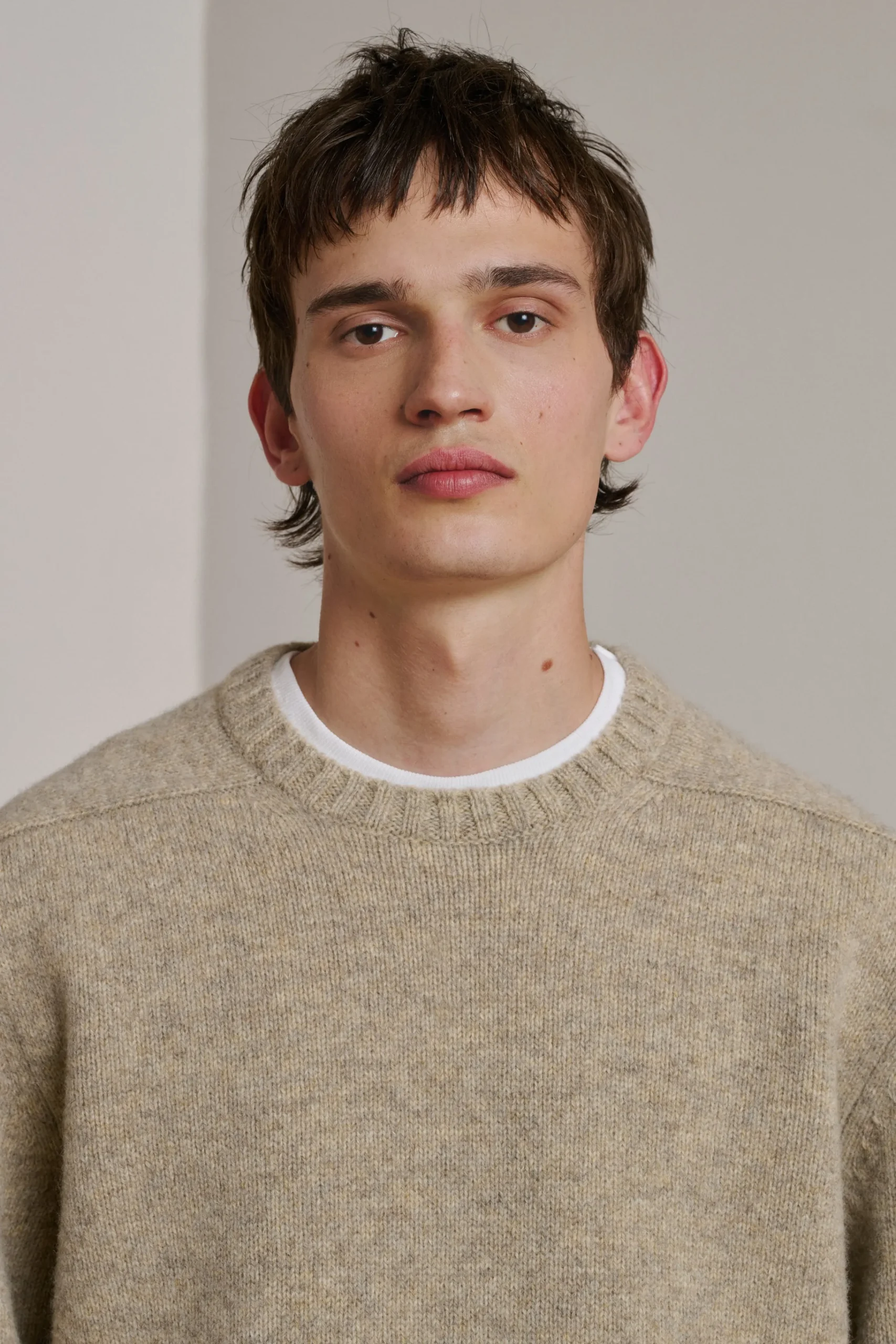New Soeur pull isamu beige
