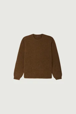 Hot Soeur pull isamu marronchiné