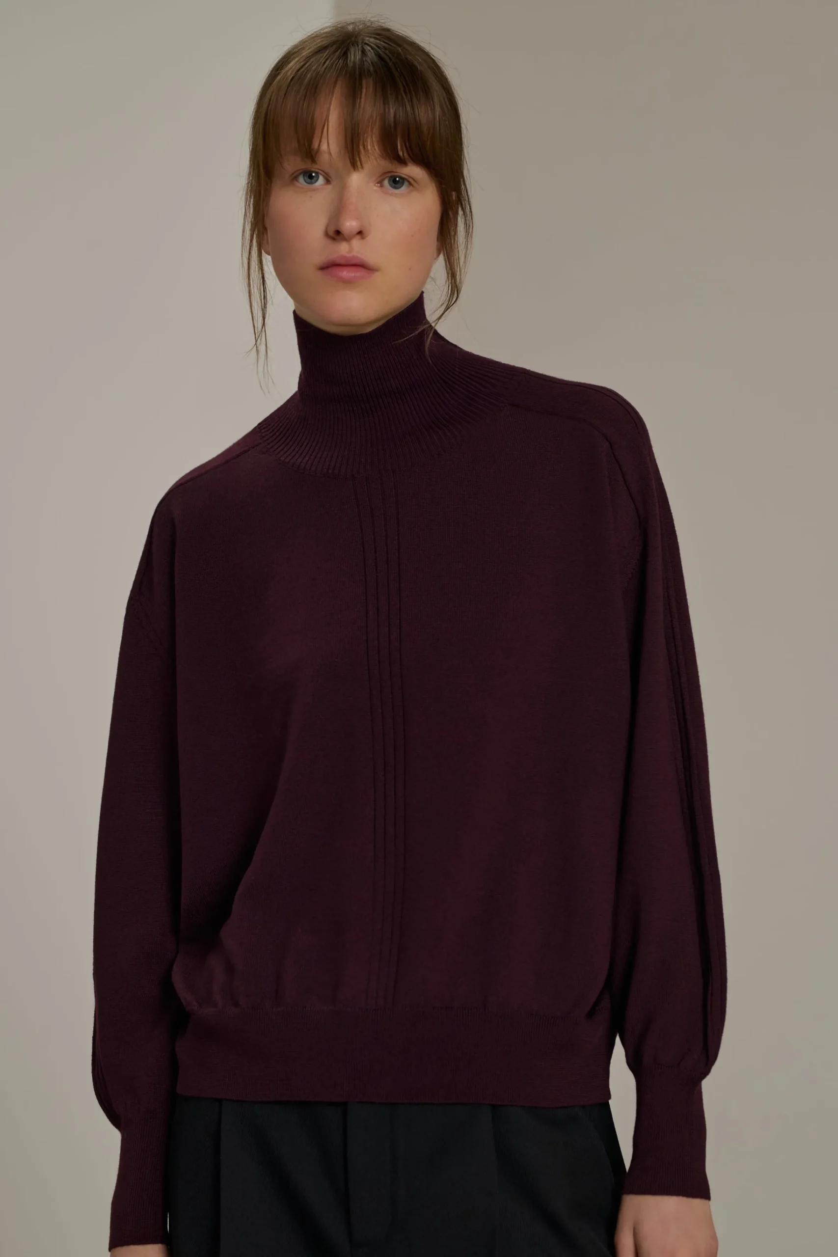 Discount Soeur pull nord aubergine