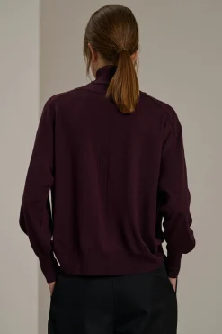 Discount Soeur pull nord aubergine