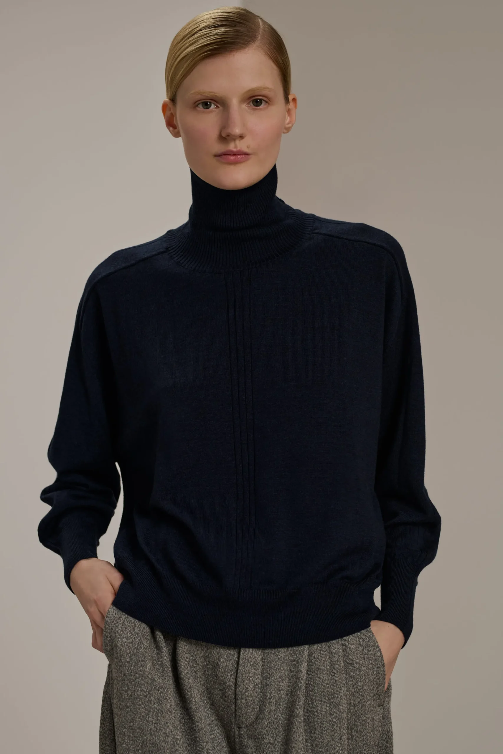Online Soeur pull nord navy