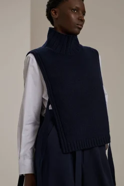 Outlet Soeur pull or navy