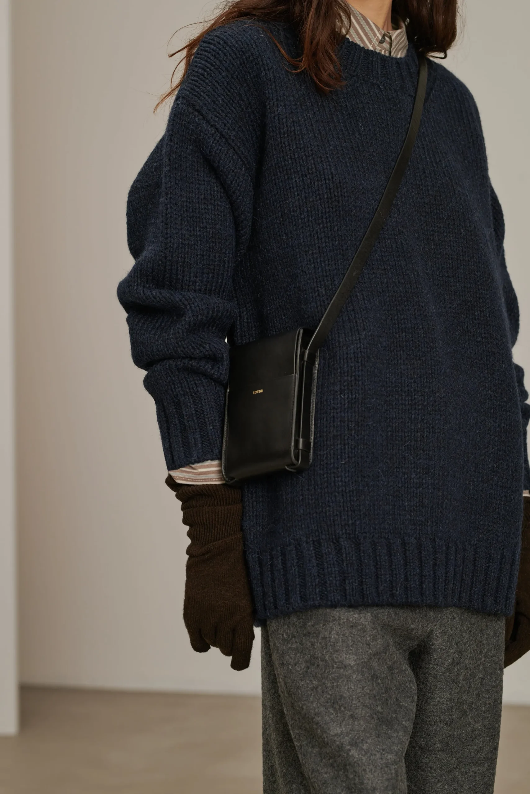 Sale Soeur pull vadim navy