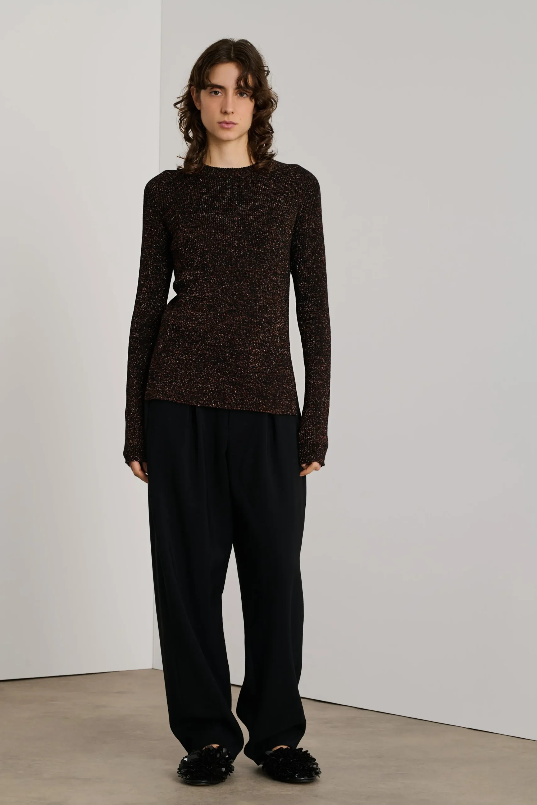 New Soeur pull verona noir/caramel