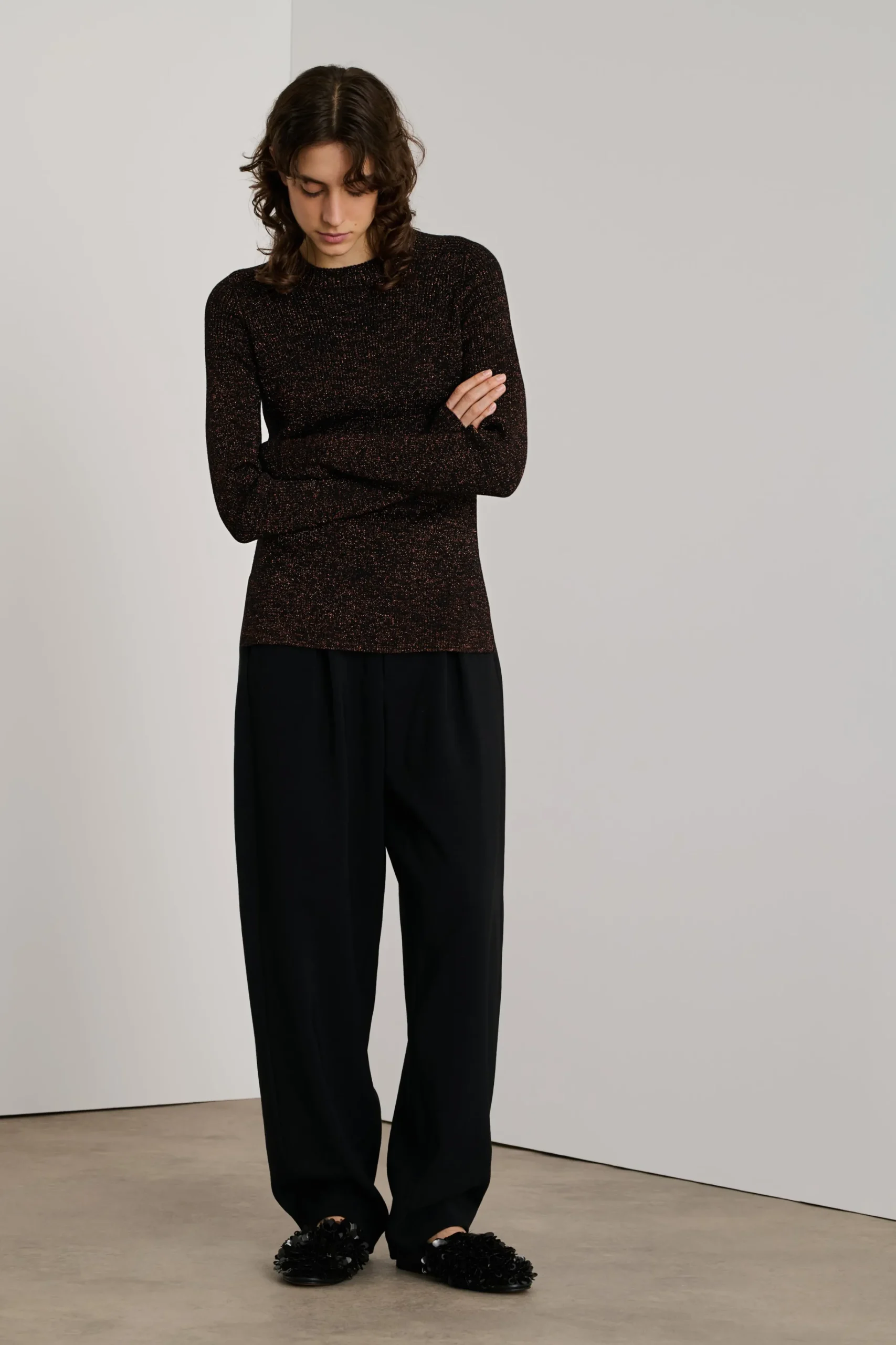 New Soeur pull verona noir/caramel