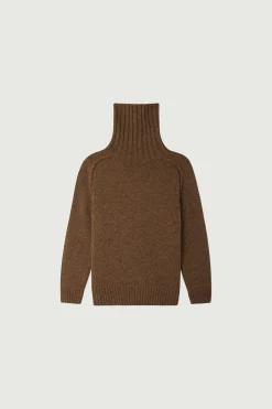 Fashion Soeur pull windy marronchiné