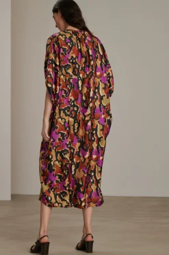 Discount Soeur robe alger noisette/fuchsia