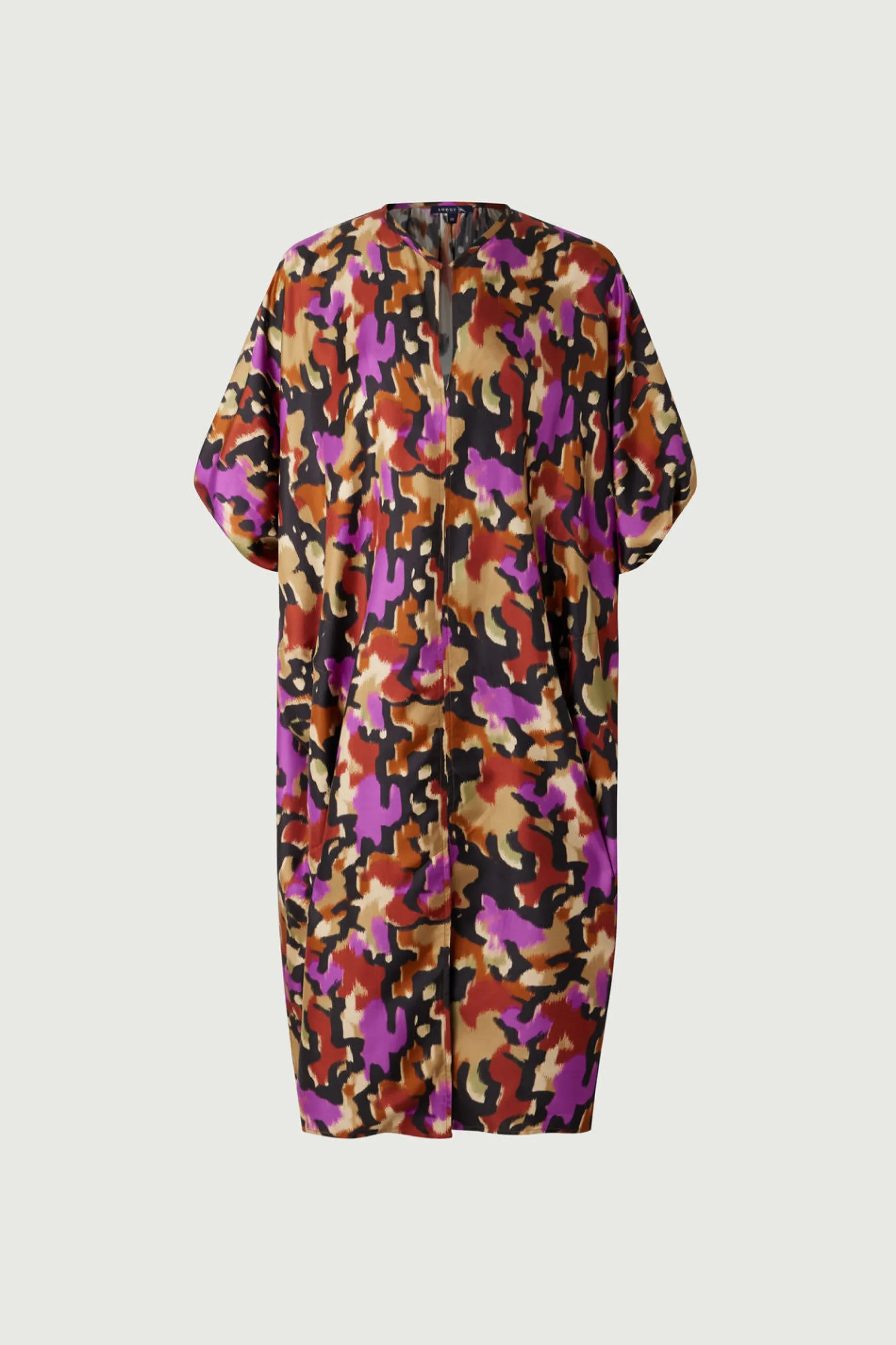 Discount Soeur robe alger noisette/fuchsia