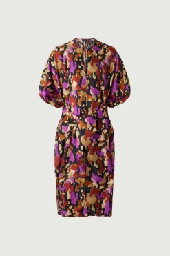 Discount Soeur robe alger noisette/fuchsia