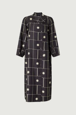 Hot Soeur robe bandora noir/écru