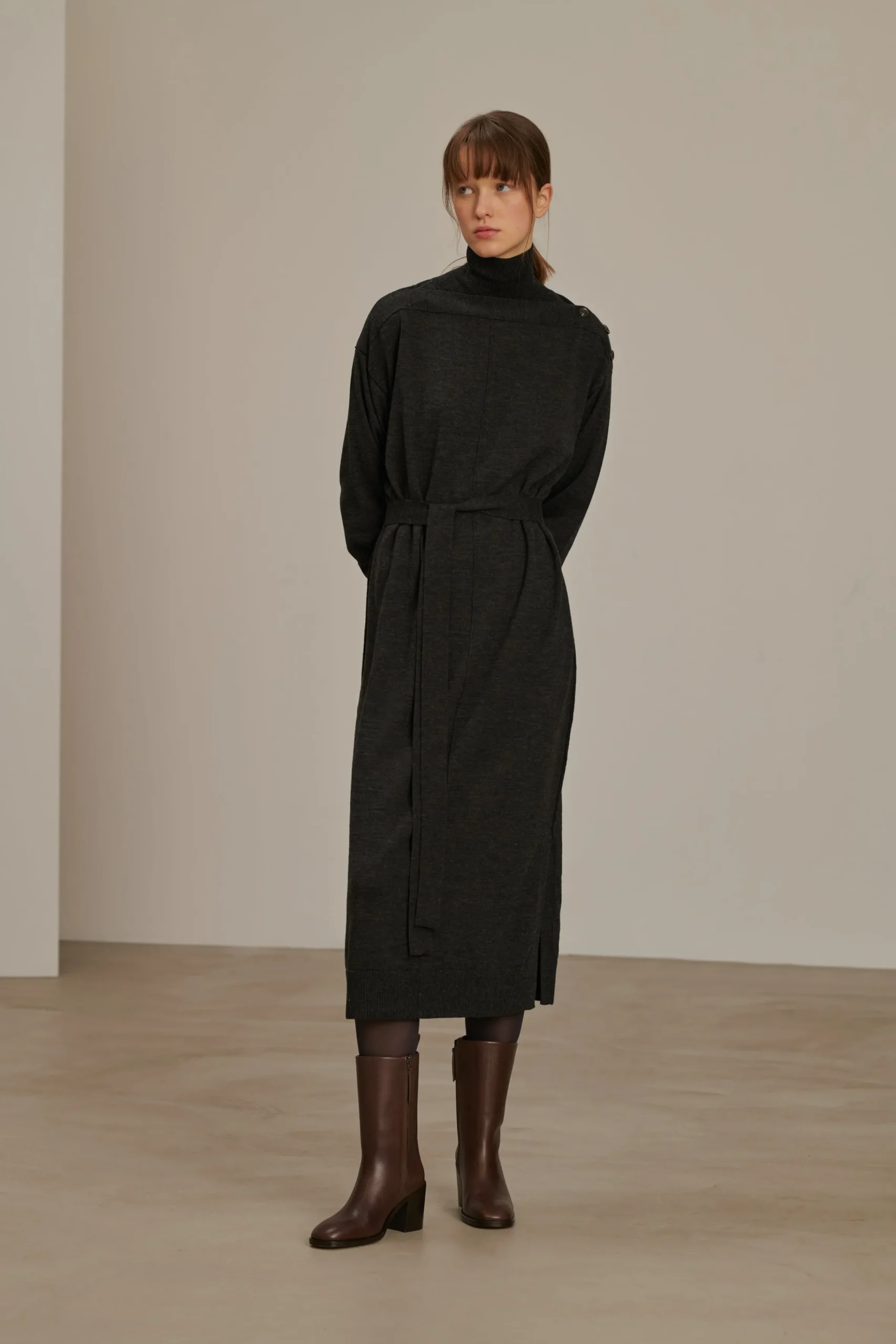 New Soeur robe clea grisanthracite