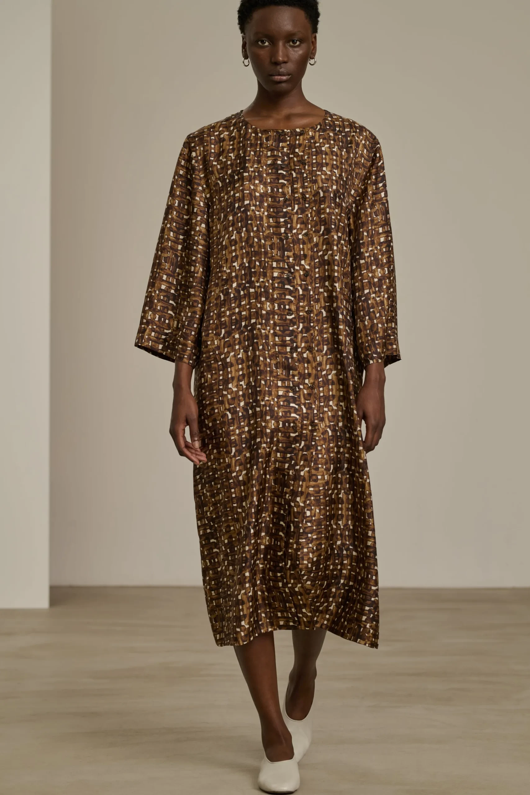 Clearance Soeur robe uruguay charbon/écru